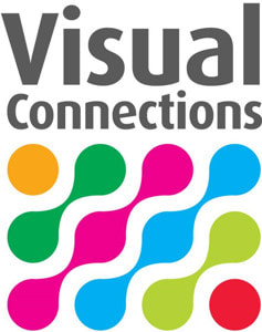 gold sponsor - visual connections logo